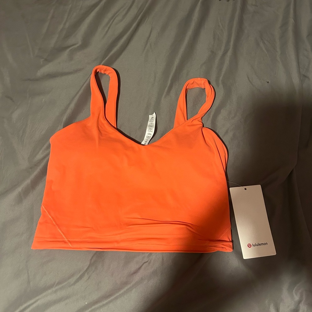 lululemon athletica Coral Align Tank Size 8